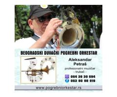 Zvanični pogrebni orkestar muzika za sahrane Beograd trubač - Fotografija 6/6