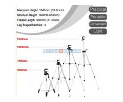 Tripod / Stativ 135 cm Torba i Držač za mobilni telefonS - Fotografija 6/6