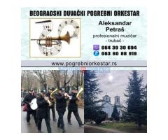 Muzika,orkestar trubači za sahrane pogrebi Požarevac - Fotografija 2/4