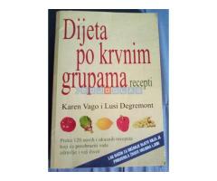 Knjiga Dijeta po krvnim grupama, Karen Vago i Lusi Degremont