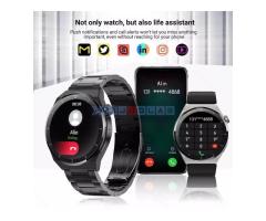 NOVO- GT3 Pro Bluetooth NFC Smart Watch - Crni - Fotografija 4/6