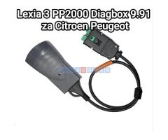 NOVO- Lexia 3 PP2000 Diagbox 9.91 za Citroen Peugeot - Fotografija 1/6