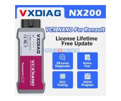 VXDIAG Nano NX200 za Renault OBD2 Dijagnostika