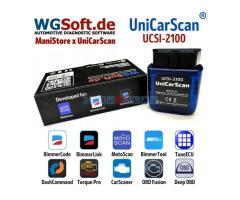 UniCarScan UCSI-2100 OBD2 Bluetooth za BimmerCode i MotoScan