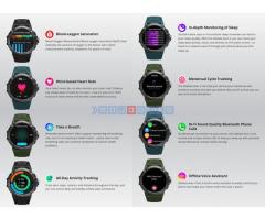 Novo- Zeblaze Ares 3 Bluetooth Smartwatch, Pozivi - Fotografija 5/6