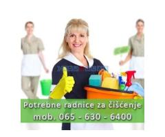 Potrebne radnice za čišćenje 60 -100.000