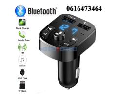 HandsFree Bluetooth FM Transmiter, ,MP3, SD, 3.1A