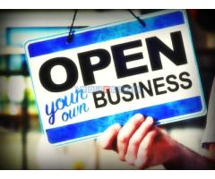 OPEN YOUR OWN BUSINESS