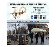 Pogrebni orkestar Beograd trubači bleh muzika  za sahrane