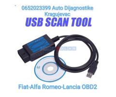 OBD2 za Fiat, Alfa Romeo, Lancia Dijagnostički alat