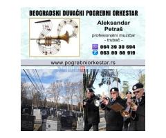 Pogrebni orkestar  Beograd trubači  za sahrane pogrebi