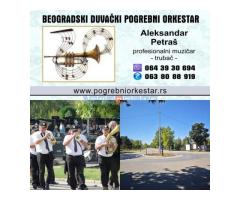 Pogrebni orkestar  Beograd trubači  za sahrane pogrebi